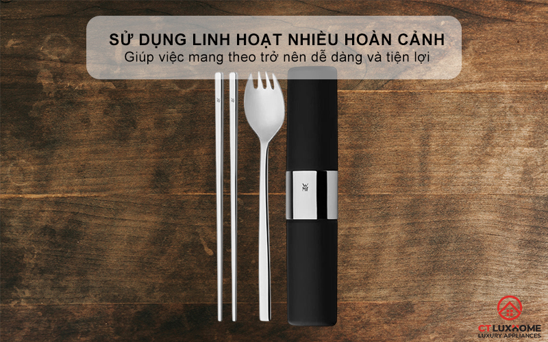 BỘ ĐŨA THÌA WMF ASIA MY2GO BLACK 1295056040 5