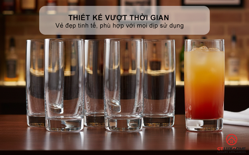 BỘ 6 CỐC CHÉN WMF LONG DRINK GLASS 6PC 0907379990  1