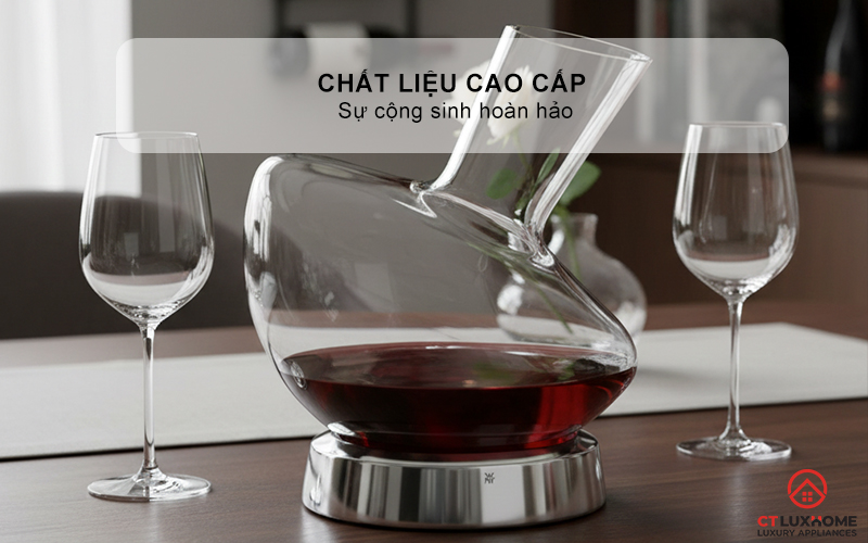 BÌNH THỞ RƯỢU VANG WMF JETTE WINE/WATER DECANTER 0947712000  2