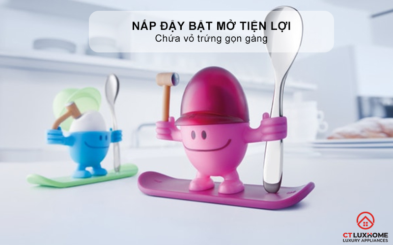 CỐC TRỨNG  WMF SET 2 KIDS EGGCUP MCEGG PINK 0616687400  2