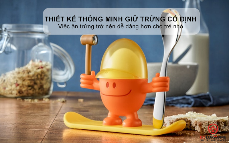 CỐC TRỨNG WMF SET 2 KIDS EGGCUP MCEGG ORANGE 0616687450 1