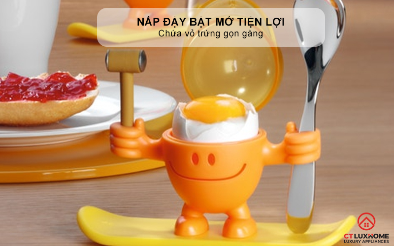 CỐC TRỨNG WMF SET 2 KIDS EGGCUP MCEGG ORANGE 0616687450 2