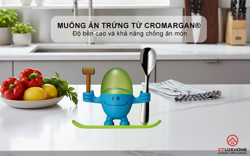 CỐC TRỨNG  WMF SET 2 KIDS EGGCUP MCEGG BLUE 0616687620  4