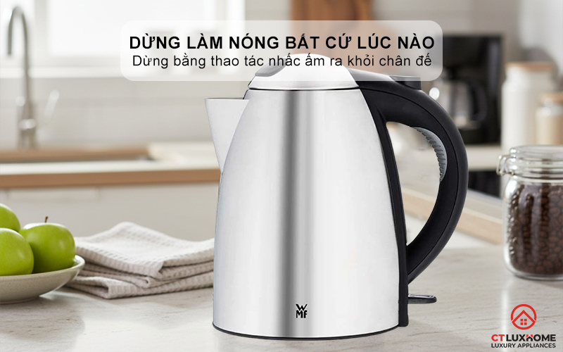 ẤM SIÊU TỐC WMF STELIO 0413020012 1.7 LÍT 7