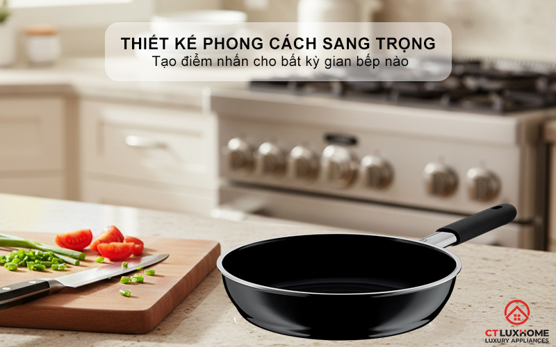CHẢO RÁN WMF PROFI-PFANNEN 0520535291 24CM MÀU ĐEN 1