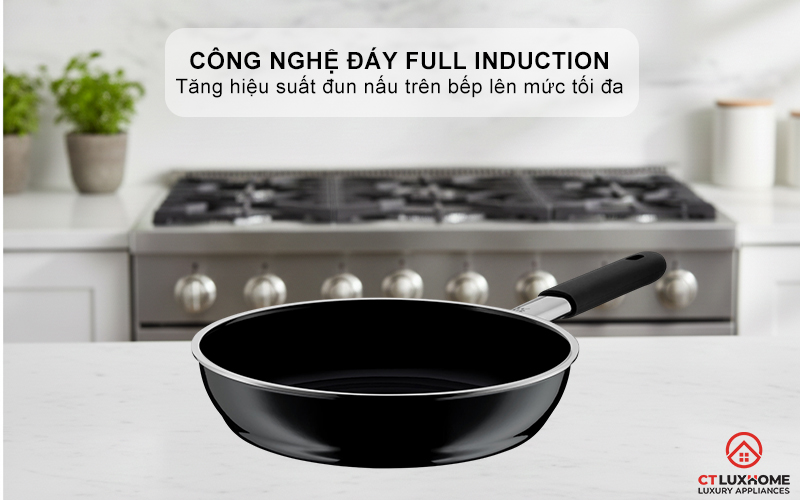 CHẢO RÁN WMF FUSIONTEC FRYING PAN 24CM ESSENTIAL BLACK 0517785290 5