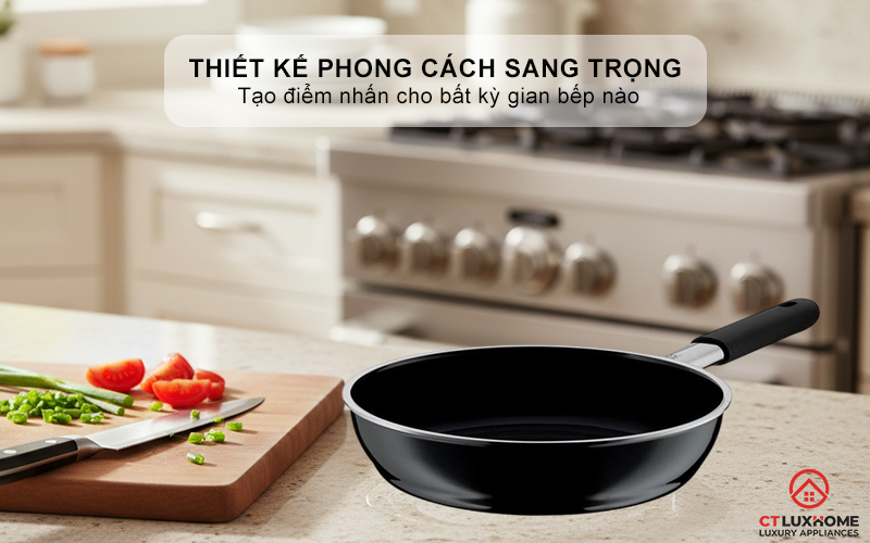  CHẢO RÁN WMF FUSIONTEC FRYING PAN 28CM ESSENTIAL BLACK 0517795290 1