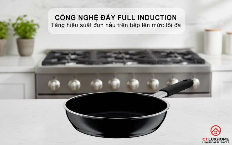  CHẢO RÁN WMF FUSIONTEC FRYING PAN 28CM ESSENTIAL BLACK 0517795290 5