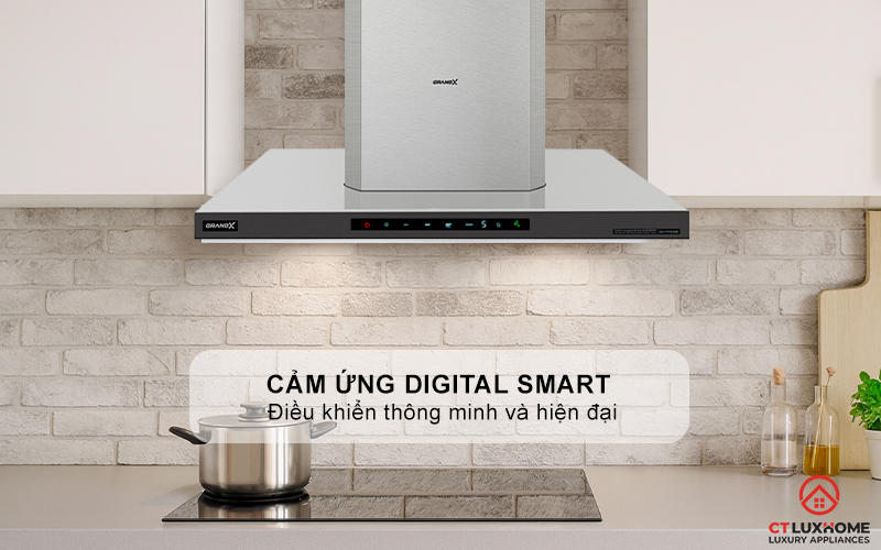 MÁY HÚT MÙI ÁP TƯỜNG GRANDX GX H70C68B NGANG 70CM GXH70C68B 7