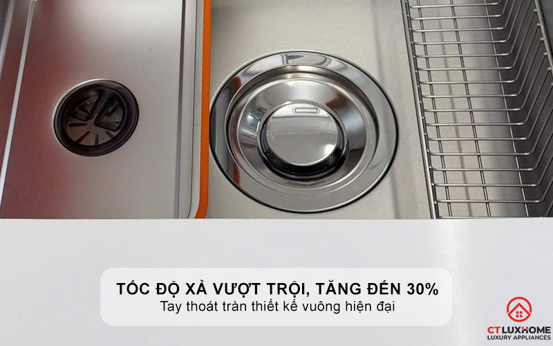 CHẬU RỬA INOX 1 HỐ KONOX R50 TARI 8047SU PHONG CÁCH NHẬT TARI8047SU 8