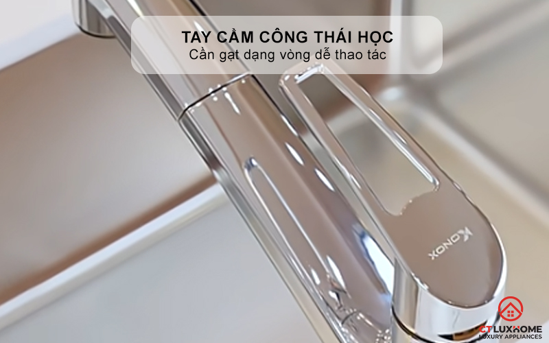 VÒI RỬA CHÉN BÁT KONOX KIRA CHROME KIRACHROME 7