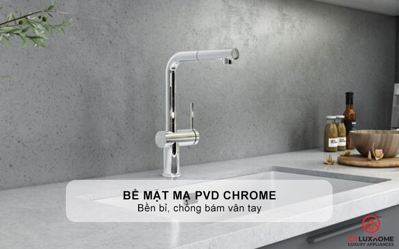 VÒI RỬA CHÉN BÁT DÂY RÚT KONOX STREAM SMART CHROME  STREAMSMARTCHROME 2