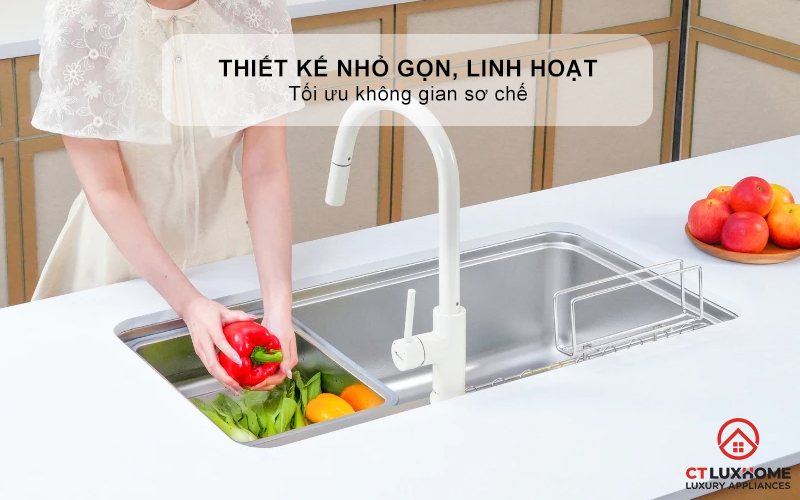 CHẬU RỬA MINI KONOX COLANDER SMART CD500  1