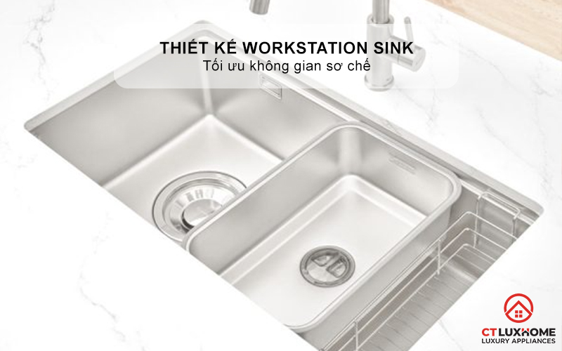 CHẬU RỬA BÁT CHỐNG XƯỚC KONOX LẮP ÂM JP8044SU-L JP8044SUL 1