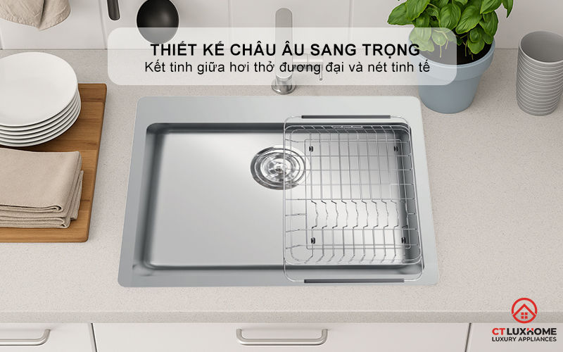 Thiết kế kết tinh giữa hơi thở đương đại và nét tinh tế của kiến trúc Châu Âu tráng lệ