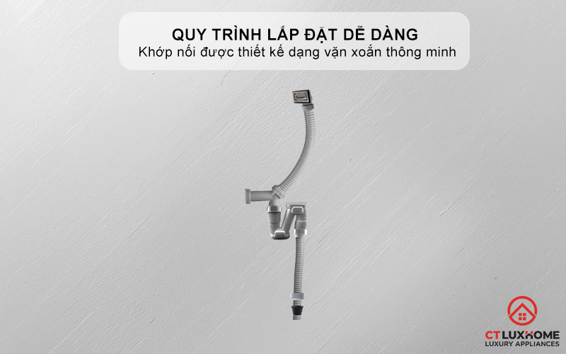 Quy trình lắp đặt dễ dàng