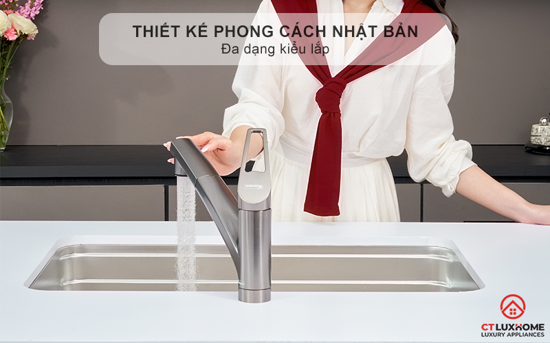 Thiết kế phong cách Nhật Bản - Đa dạng kiểu lắp