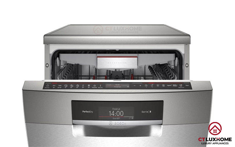 Thiết kế hiện đại của Bosch độc lập serie 8 SMS8YCI01E.