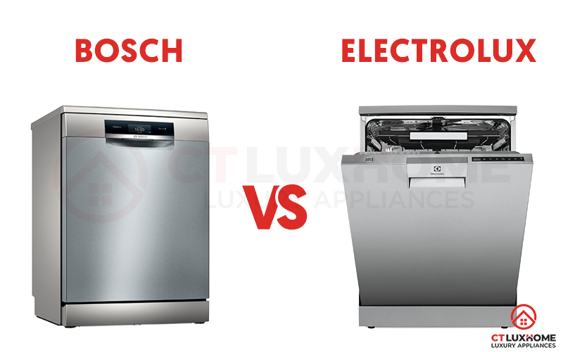 So sánh máy rửa bát Bosch và Electrolux loại nào tốt hơn?