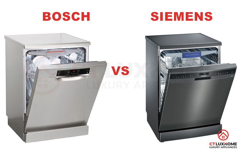 So sánh máy rửa bát Bosch và Siemens [Công Năng – Giá Thành]