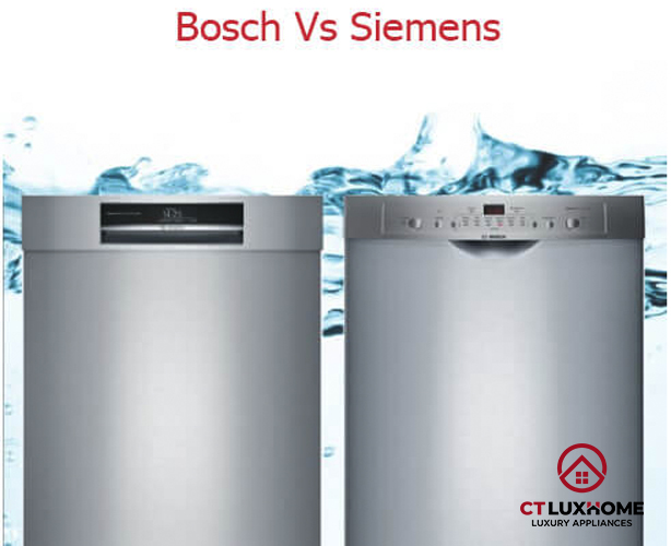 Điểm giống nhau giữa máy rửa bát Bosch và Siemens
