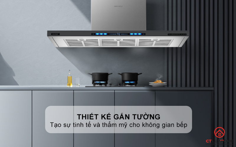 MÁY HÚT MÙI ÁP TƯỜNG GRANDX GX H70T78B NGANG 70CM GXH70T78B 1