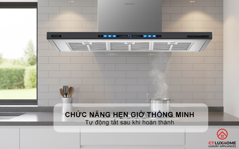 MÁY HÚT MÙI ÁP TƯỜNG GRANDX GX H70T78B NGANG 70CM GXH70T78B 12