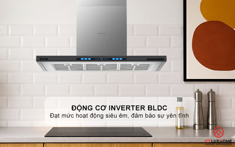 MÁY HÚT MÙI ÁP TƯỜNG GRANDX GX H70T78B NGANG 70CM GXH70T78B 9