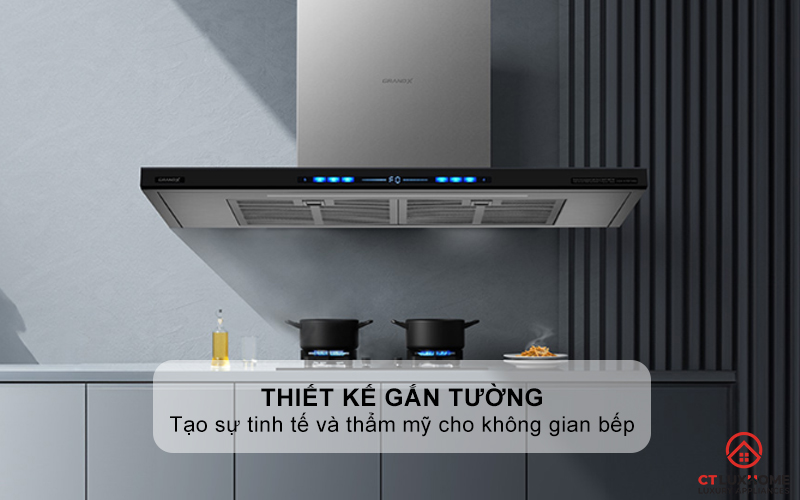 MÁY HÚT MÙI ÁP TƯỜNG GRANDX GX H90T78B NGANG 90CM GXH90T78B 1