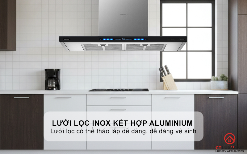 MÁY HÚT MÙI ÁP TƯỜNG GRANDX GX H90T78B NGANG 90CM GXH90T78B 10
