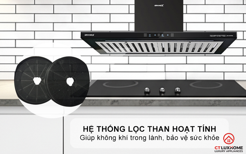 MÁY HÚT MÙI ÁP TƯỜNG GRANDX GX H70T65 NGANG 70CM GXH70T65 9