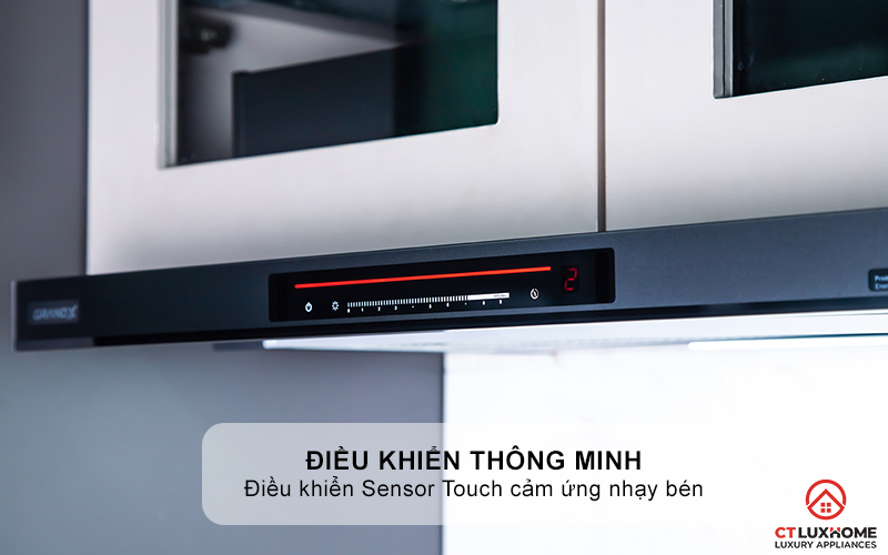 MÁY HÚT MÙI KÉO RÚT GRANDX GX H70F72B NGANG 70CM GXH70F72B 4