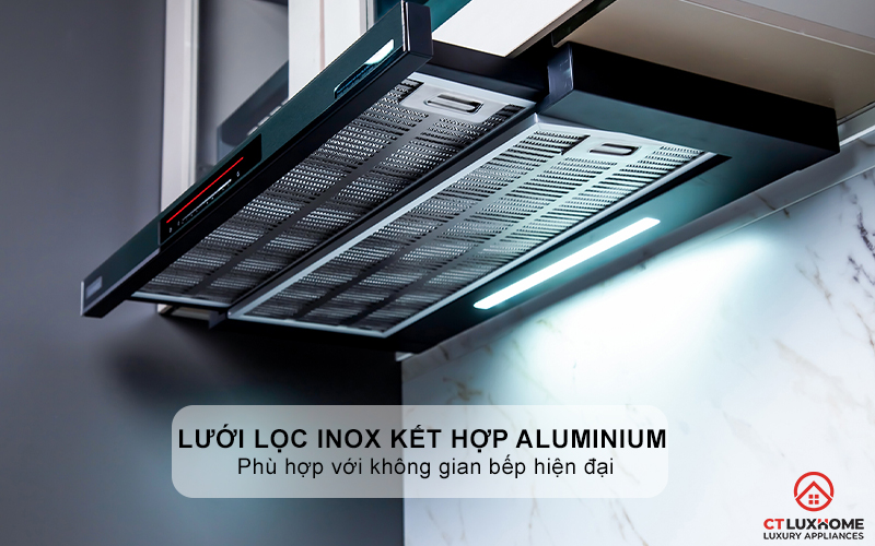 MÁY HÚT MÙI KÉO RÚT GRANDX GX H70F72B NGANG 70CM GXH70F72B 8