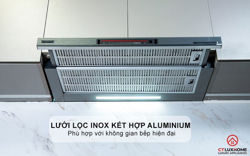 MÁY HÚT MÙI KÉO RÚT GRANDX GX H70F72G NGANG 70CM GXH70F72G 8