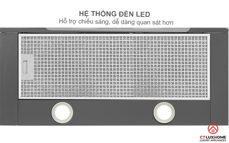 MÁY HÚT MÙI KÉO RÚT GRANDX GX H70F58G NGANG 70CM 5