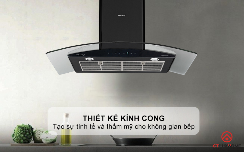 MÁY HÚT MÙI ÁP TƯỜNG GRANDX GX H70C62B NGANG 70CM GXH70C62B 1