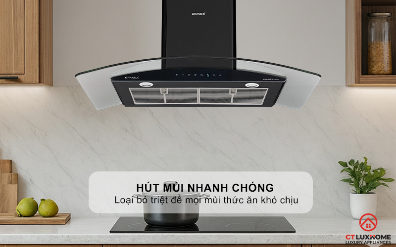 MÁY HÚT MÙI ÁP TƯỜNG GRANDX GX H70C62B NGANG 70CM GXH70C62B 2