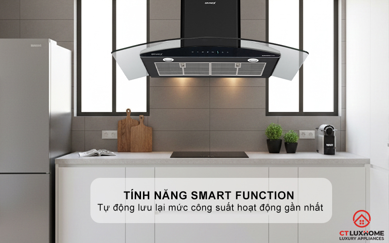 MÁY HÚT MÙI ÁP TƯỜNG GRANDX GX H70C62B NGANG 70CM GXH70C62B 8