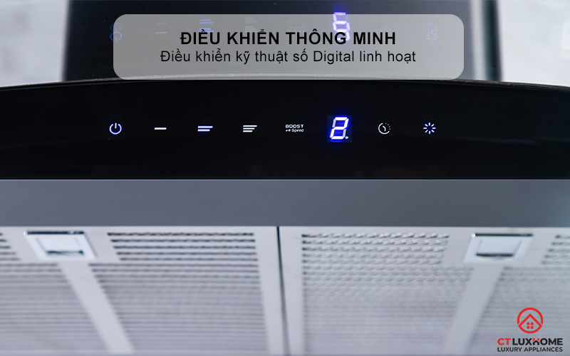 MÁY HÚT MÙI KÍNH CONG GRANDX GX H90C62B NGANG 90CM GXH90C62B 4