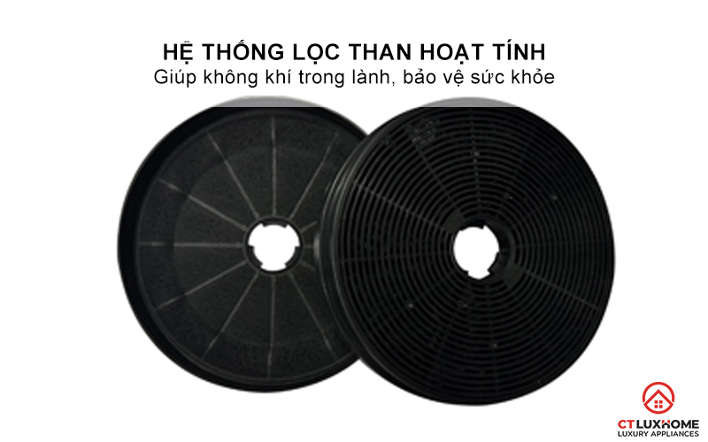 MÁY HÚT MÙI KÍNH CONG GRANDX GX H90C62B NGANG 90CM GXH90C62B 8