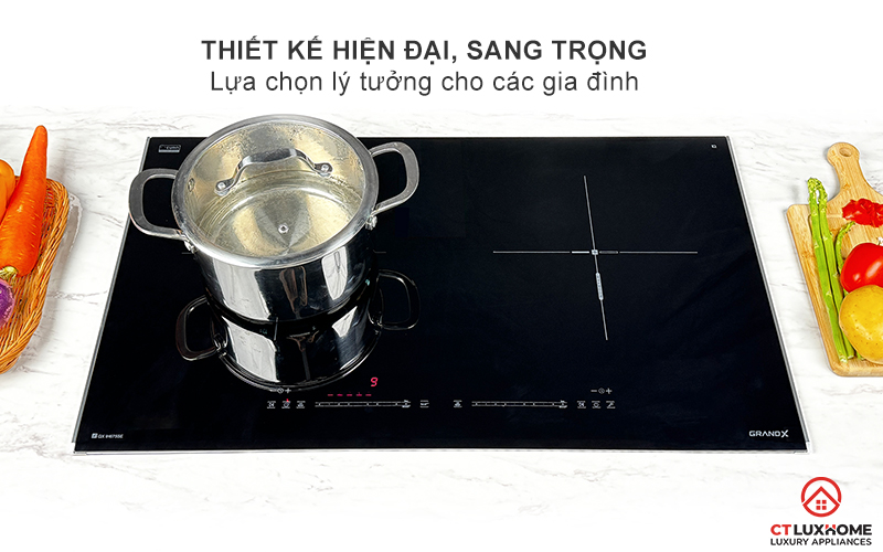 BẾP TỪ 2 VÙNG NẤU GRANDX SERIAL 6 GX IH675SE GXIH675SE 1