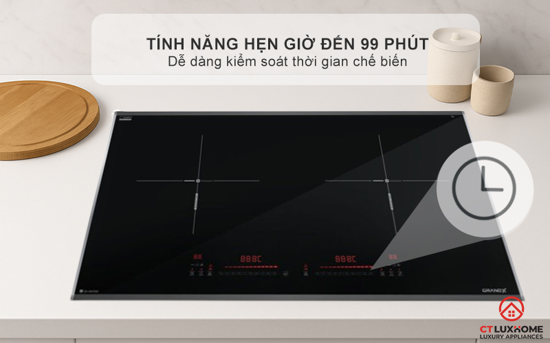 BẾP TỪ 2 VÙNG NẤU GRANDX SERIAL 6 GX IH675SE GXIH675SE 13