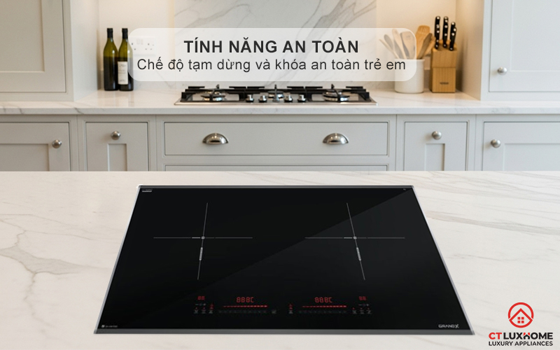 BẾP TỪ 2 VÙNG NẤU GRANDX SERIAL 6 GX IH675SE GXIH675SE 14