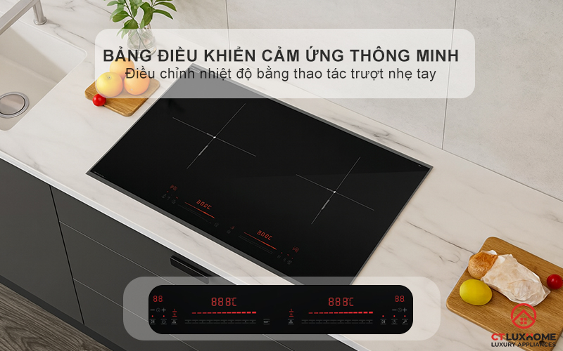 BẾP TỪ 2 VÙNG NẤU GRANDX SERIAL 6 GX IH675SE GXIH675SE 4