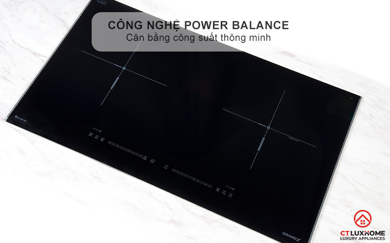 BẾP TỪ KẾT HỢP HỒNG NGOẠI 2 VÙNG NẤU GRANDX SERIAL 6 GX E677SE GXE677SE 11