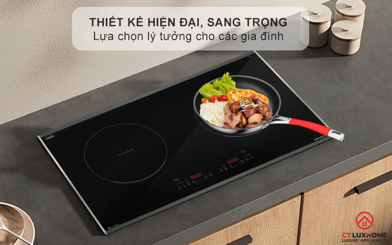 BẾP TỪ 2 VÙNG NẤU GRANDX SERIAL 6 GX IH668SE GXIH668SE 1