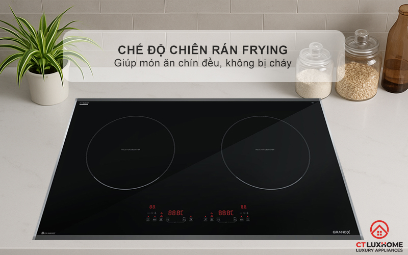BẾP TỪ 2 VÙNG NẤU GRANDX SERIAL 6 GX IH668SE GXIH668SE 10