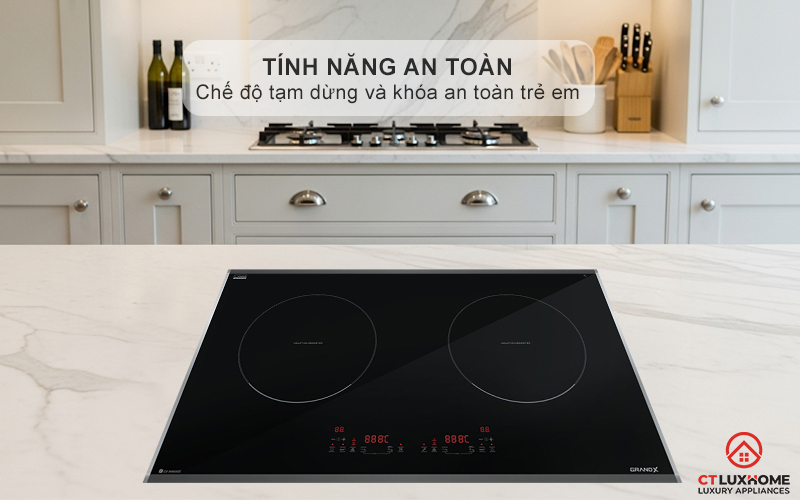 BẾP TỪ 2 VÙNG NẤU GRANDX SERIAL 6 GX IH668SE GXIH668SE 14