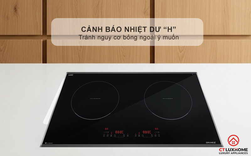 BẾP TỪ 2 VÙNG NẤU GRANDX SERIAL 6 GX IH668SE GXIH668SE 8