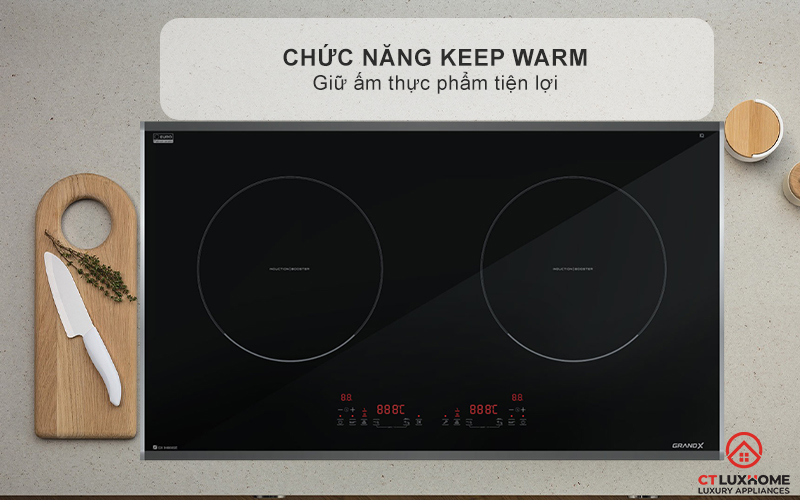 BẾP TỪ 2 VÙNG NẤU GRANDX SERIAL 6 GX IH668SE GXIH668SE 9